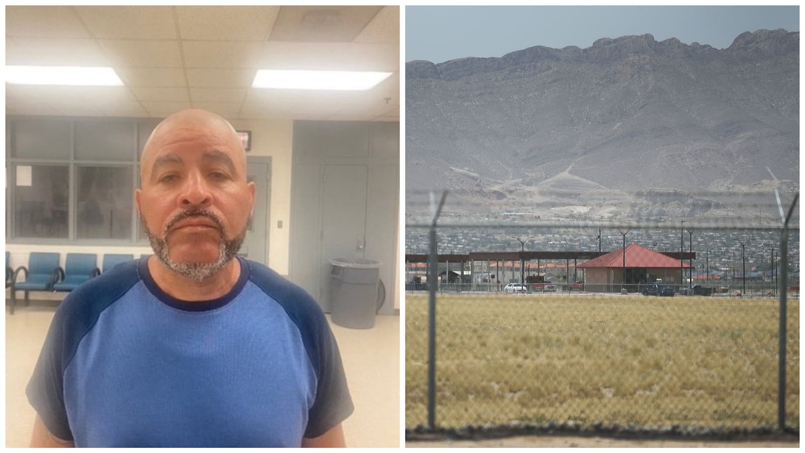 Geraldo Luna Campos and the Camp East Montana detention center.