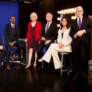 60 MINUTES Correspondents, Sharyn Alfonsi, L. Jon Wertheim, Bill Whitaker, Lesley Stahl, Scott Pelley, Cecilia Vega, and Anderson Cooper.