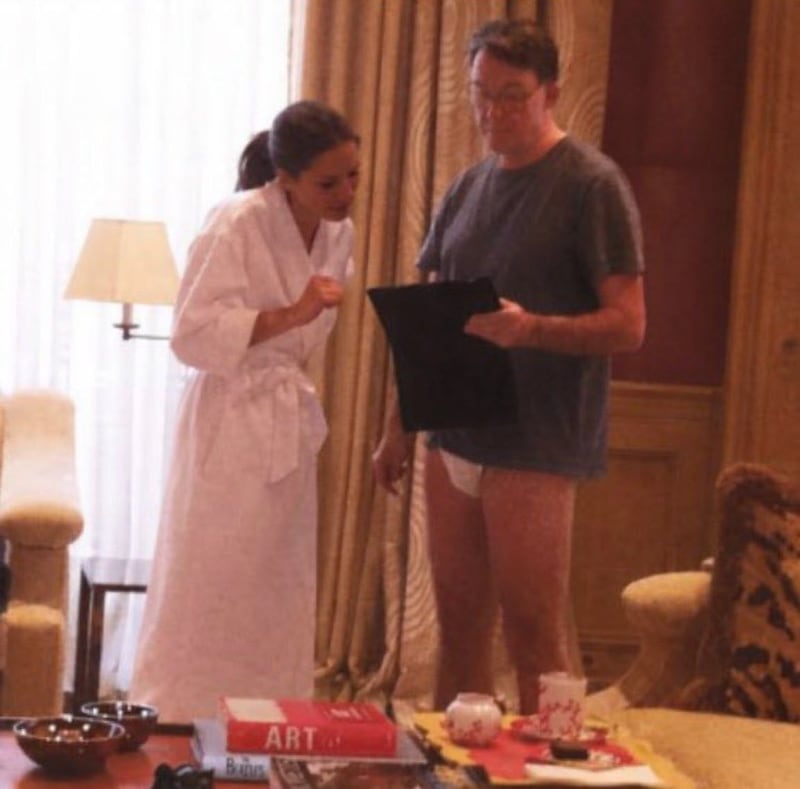 DOJ photo released of Peter Mandelson