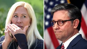 Marjorie Taylor Greene / Mike Johnson