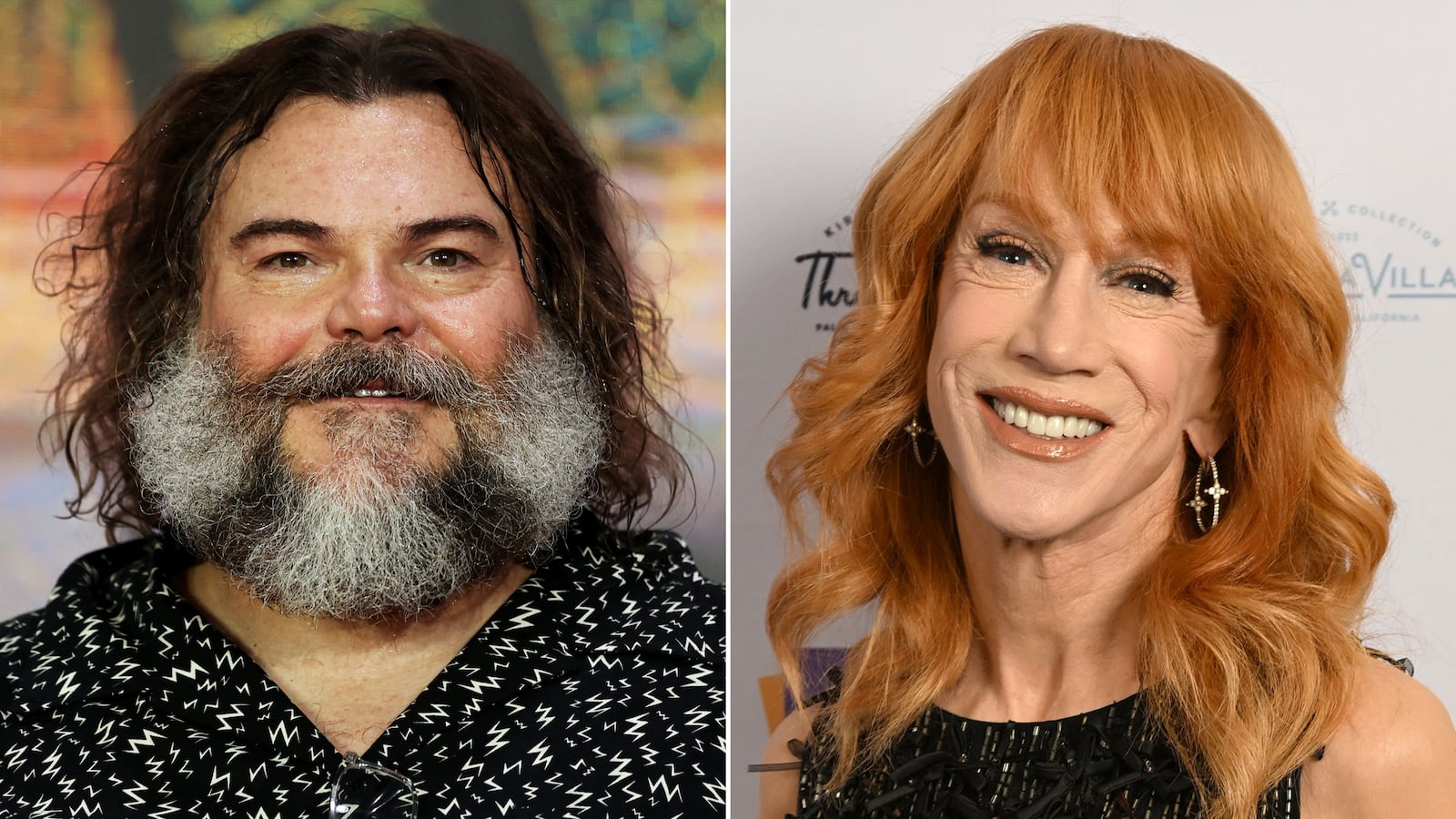 Jack Black and Kathy Giffin