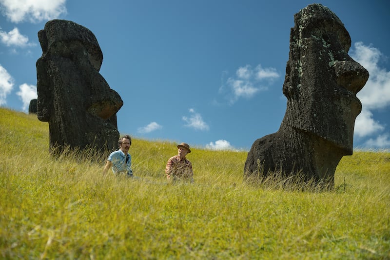 Sam Rockwell and John Malkovich in WILD HORSE NINE.