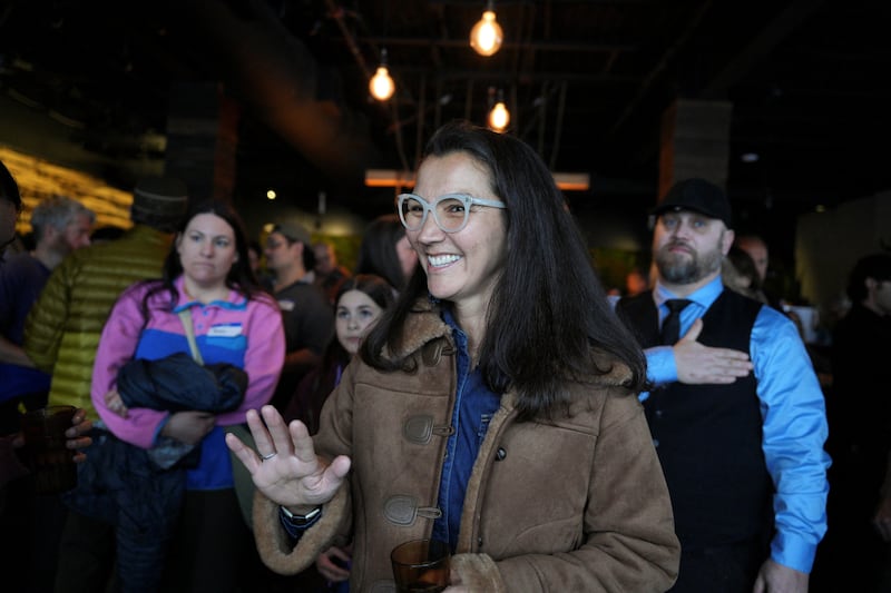 Cook Political Report shifted the Alaska Senate race to a toss-up while Democrat Mary Peltola (pictured) is trailing GOP Senator Dan Sullivan by just two points, the NYT/Siena poll found, in a state Trump won by 13 points.