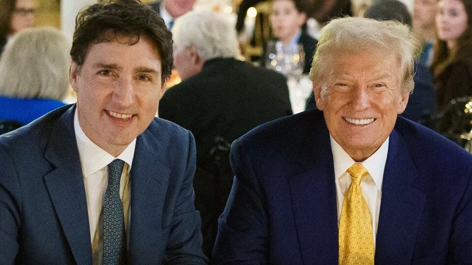 Justin Trudeau and Donald Trump.