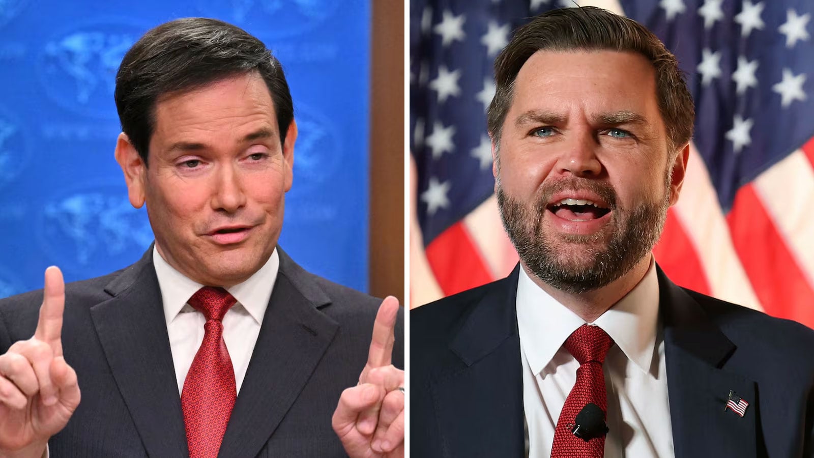 Marco Rubio and JD Vance