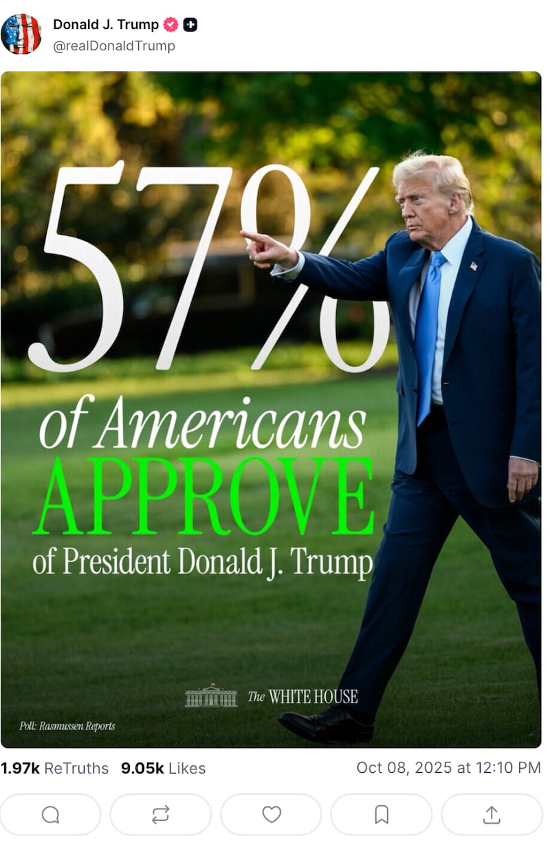 Truth Social/ Donald Trump