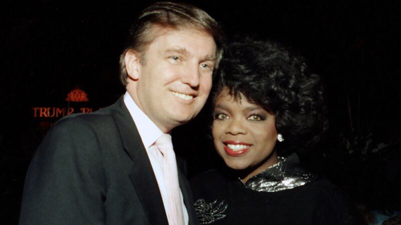 Donald Trump and Oprah Winfrey
