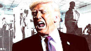 Donald Trump yelling at TSA agents to keep working without pay.