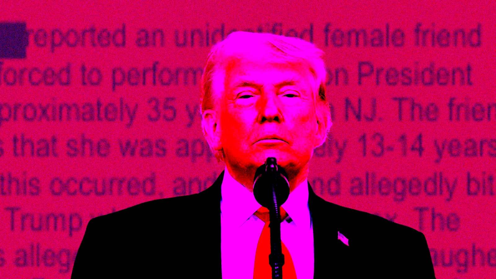 Donald Trump photo illustration