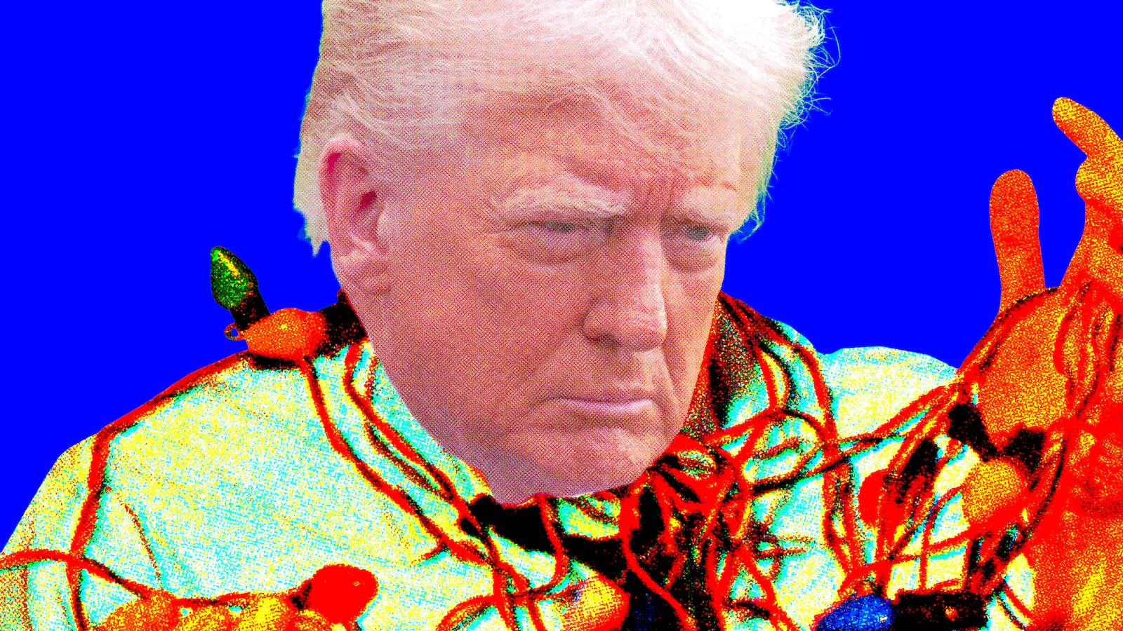 Donald Trump photo illustration