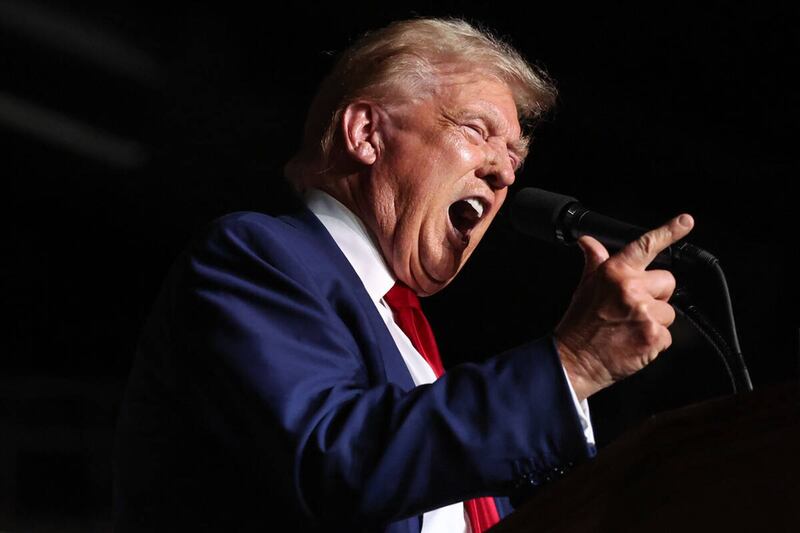 Trump shouted "you're fired" frequently on the campaign trail.