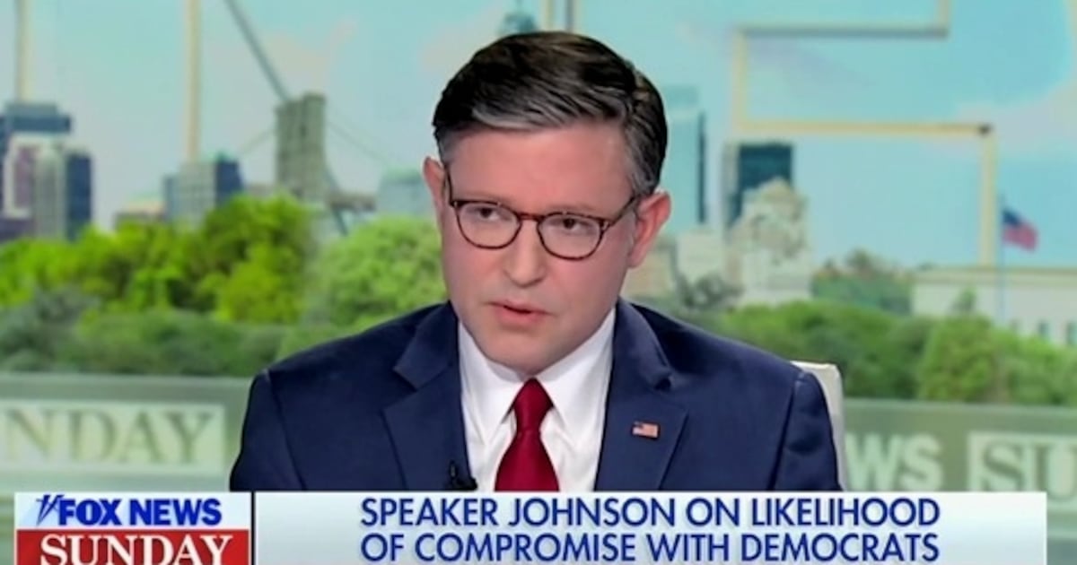 Mike Johnson Scoffs At ‘Absurd’ MTG’s Latest GOP Callout