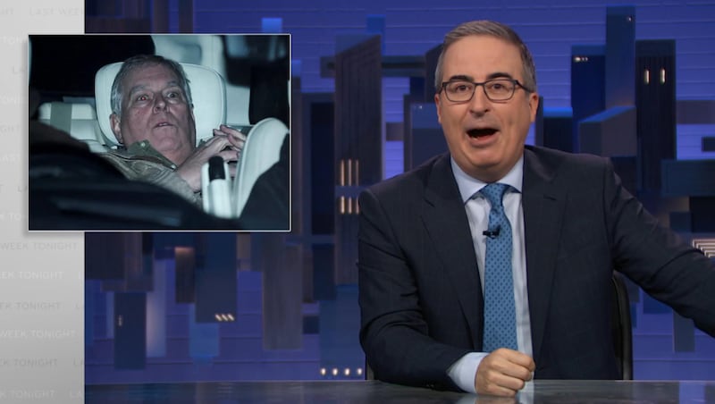 John Oliver on Last Week Tonight.