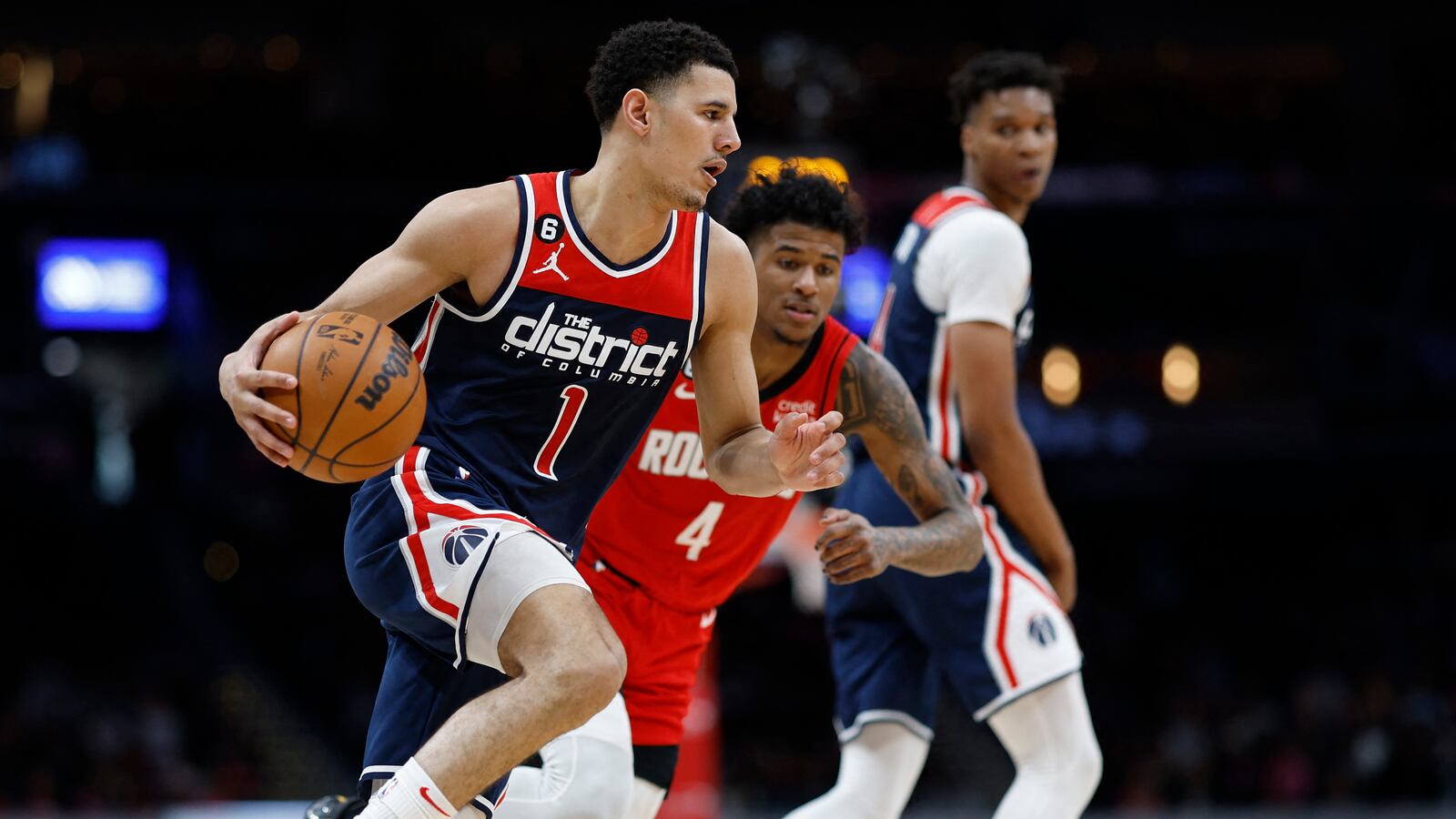 Washington, District of Columbia, USA; Washington Wizards guard Johnny Davis.