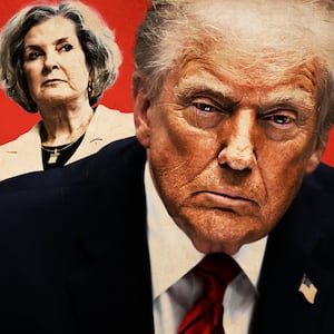 Donald Trump, Susie Wiles photo illustration