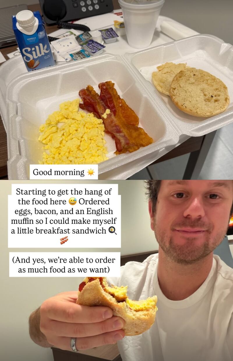 Jake is well fed at the Omaha facility.