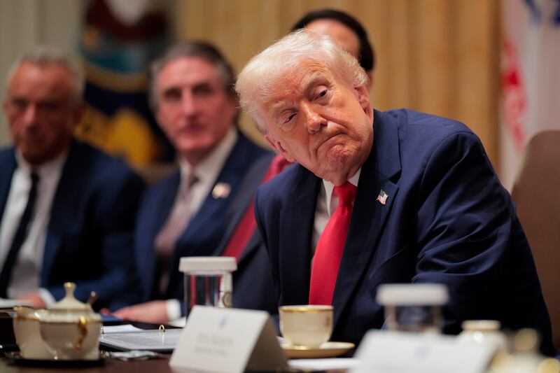 President Donald Trump asked all of his Cabinet to tell the public how they were doing.