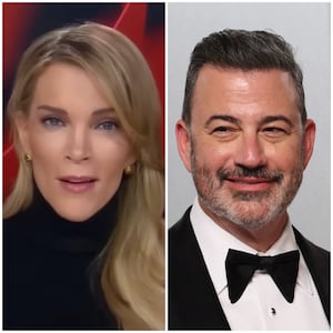 Megyn Kelly and Jimmy Kimmel
