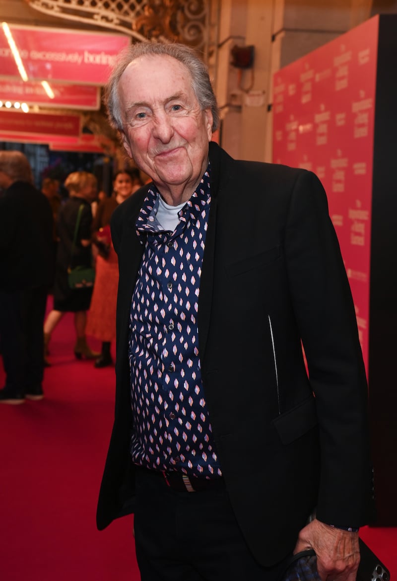 LONDON, ENGLAND - SEPTEMBER 30: Eric Idle attends the press night performance of "The Importance of Being Earnest" at The Noel Coward Theatre on September 30, 2025 in London, England.