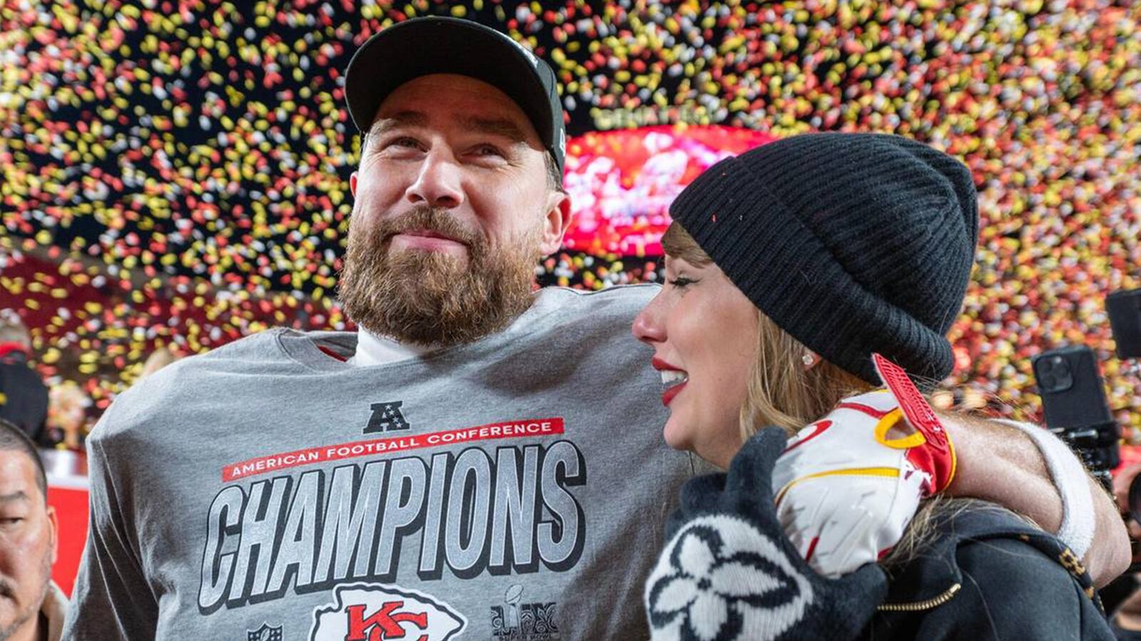 Travis Kelce and Taylor Swift