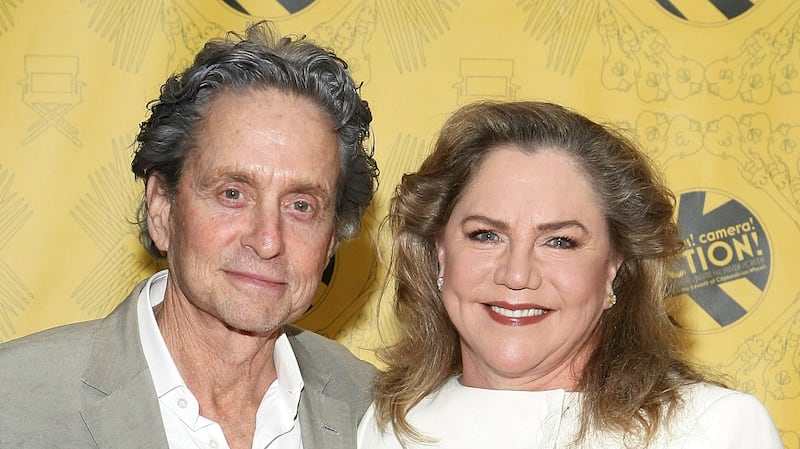 Together again: Michael Douglas and Kathleen Turner attend the 27th Annual "Chefs' Tribute To Citymeals-On-Wheels" Benefit at Rockefeller Center in 2012.