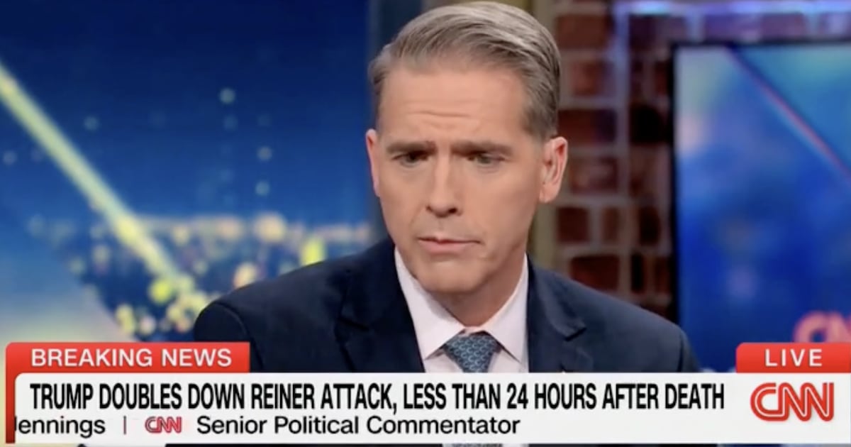 Scott Jennings Cornered on Trump’s Rob Reiner Post