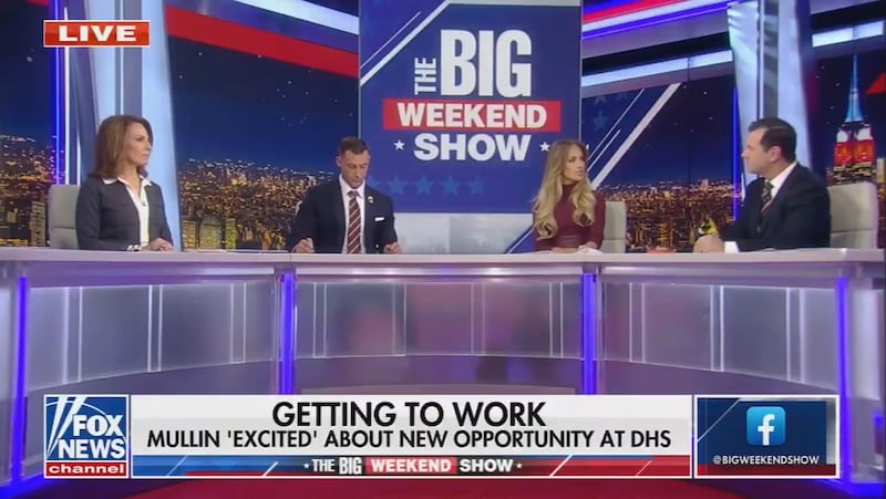 Tomi Lahren on Fox News' The Big Weekend Show on Saturday, March 7.