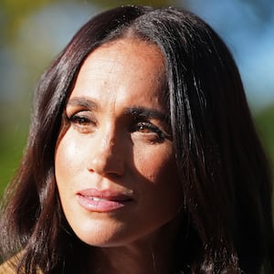 MELBOURNE, AUSTRALIA - APRIL 16: Meghan, Duchess of Sussex, takes part in the Scar Tree Walk on day three of the royal trip along with Prince Harry, Duke of Sussex on April 16, 2026 in Melbourne, Australia. The Scar Tree Walk is a journey connecting traditional and contemporary Aboriginal cultures and histories of the Kulin Nation. The Duke and Duchess of Sussex are on a four-day visit to Australia, with engagements across Melbourne, Canberra and Sydney. (Photo by Jonathan Brady-Pool/Getty Images)