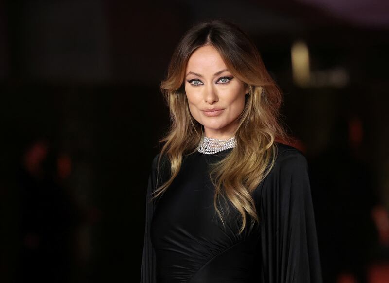 Olivia Wilde attends the third Annual Academy Museum Gala in Los Angeles on December 3, 2023.