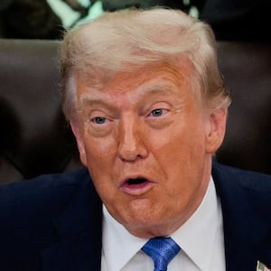U.S. President Donald Trump speaks in the Oval Office as he signs the Secure America Act, at the White House in Washington, D.C., U.S., June 10, 2026. REUTERS/Evan Vucci