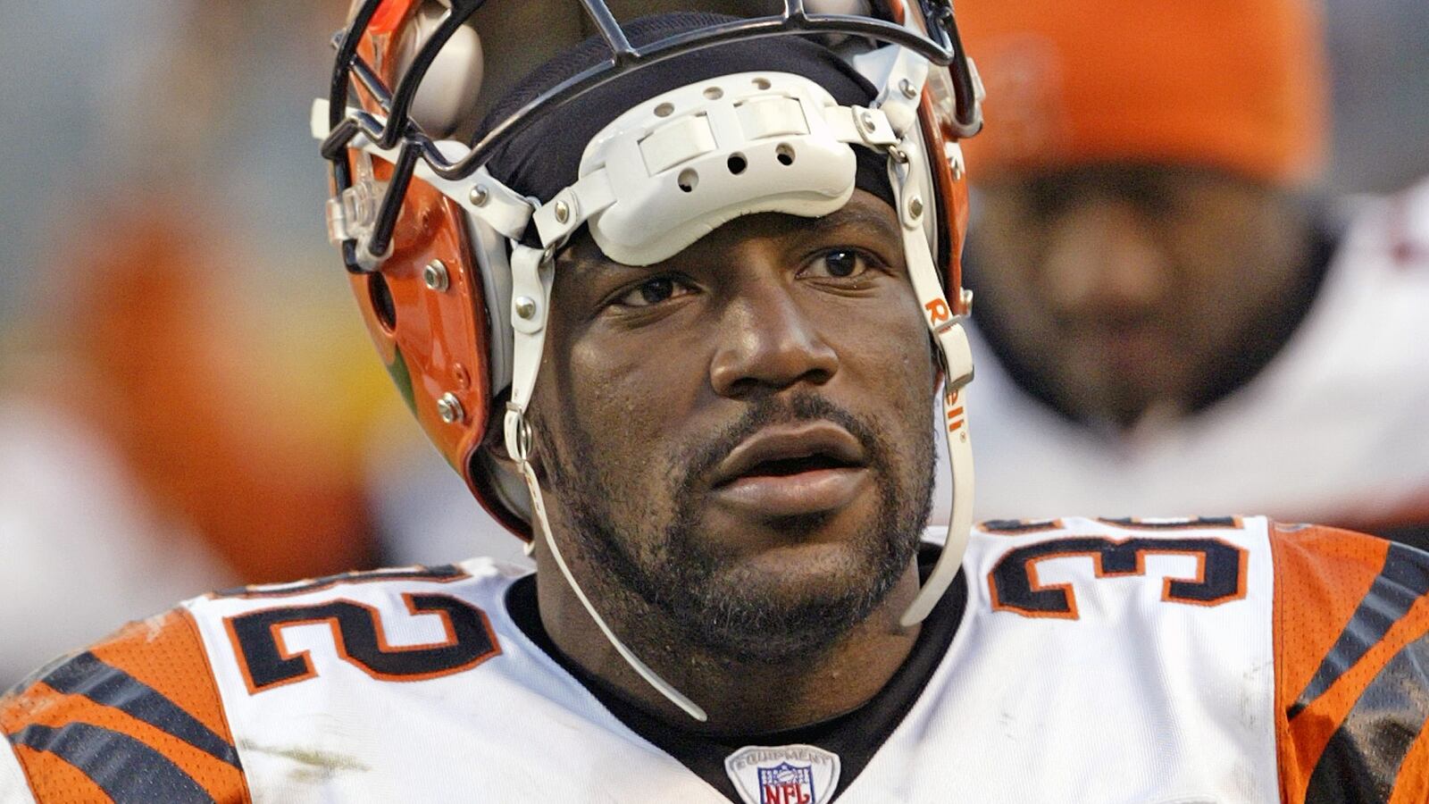 Image of Rudi Johnson on the football field.