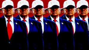 Donald Trump photo illustration