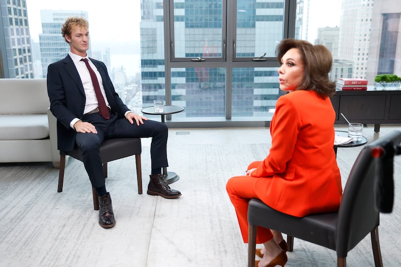 "Judge" Jeanine Pirro interviewed Penny for FOX Nation before joining the Trump administration.