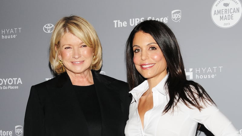 NEW YORK, NY - OCTOBER 15: Martha Stewart and Bethenny Frankel (R) attend the 2nd annual American Made Awards at Vanderbilt Hall at Grand Central Terminal on October 15, 2013 in New York City.
