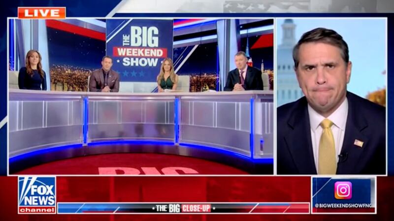 Todd Blanche is interviewed on Fox's The Big Weekend Show.