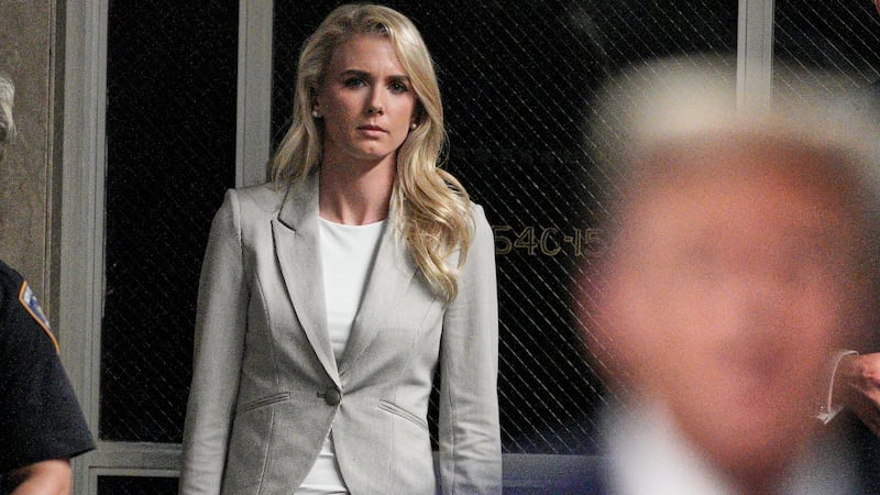 A former host at right-wing news network One America News, Harp has since risen through the ranks to become Trump’s favorite personal assistant.