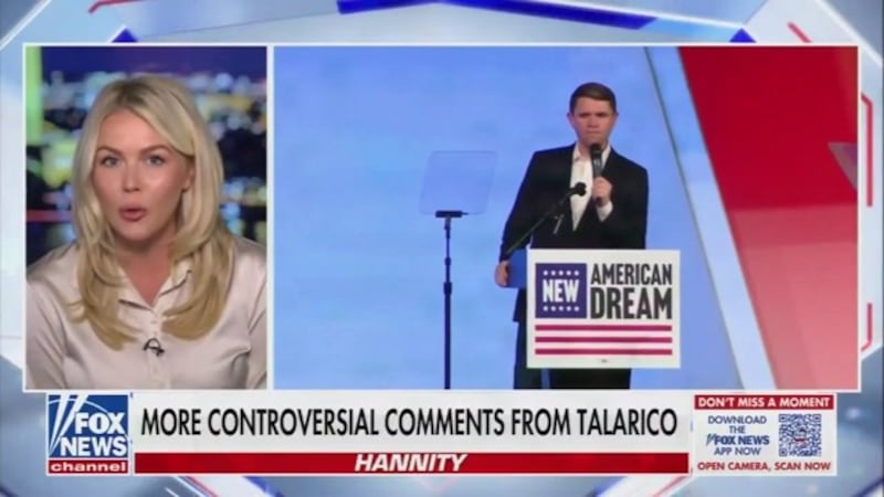 Leavitt embarrasses herself on Fox News.