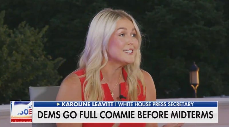 Karoline Leavitt on Fox News