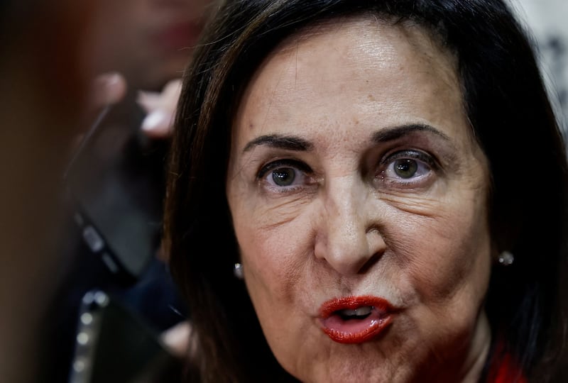 Spain's Defence Minister Margarita Robles