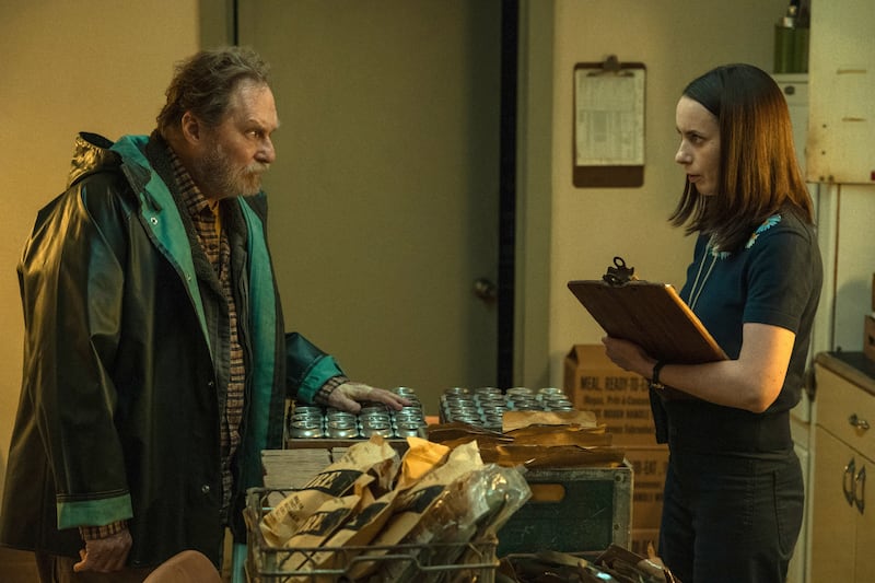 Stephen Root and Kate O‘Flynn in “Widow’s Bay.”