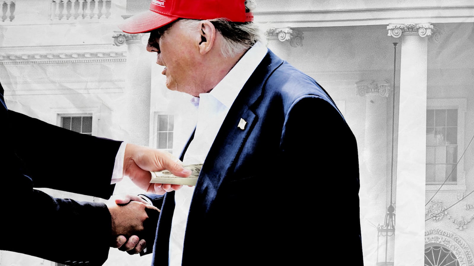 A donor paying for assess to Trump.