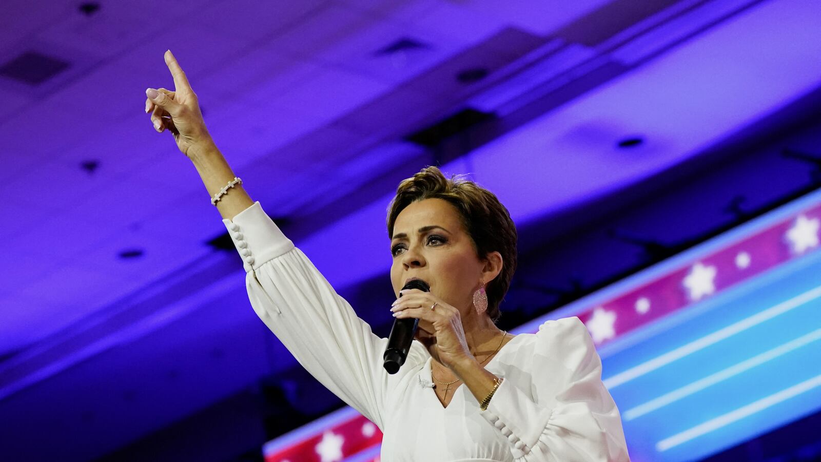 Arizona Republican U.S. Senate candidate Kari Lake at CPAC 2024
