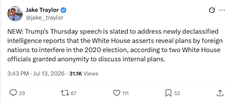 Trump has never let the 2020 election go.