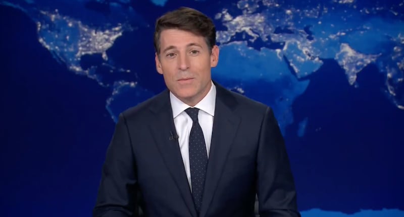 CBS Evening News anchor Tony Dokoupil.