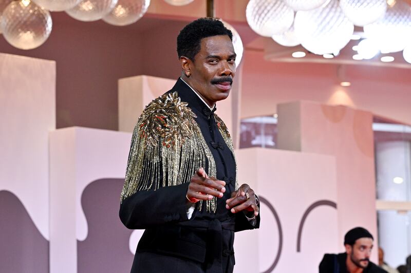 Colman Domingo on the red carpet at The 82nd Venice International Film Festival