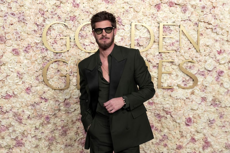 Andrew Garfield attends the 82nd Annual Golden Globe Awards