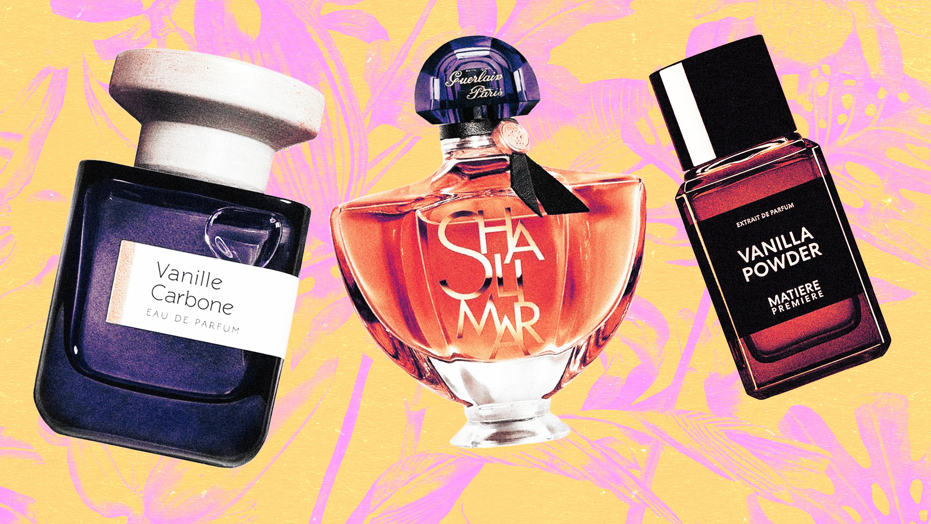 A photo illustration of Vanilla perfumes for looker.