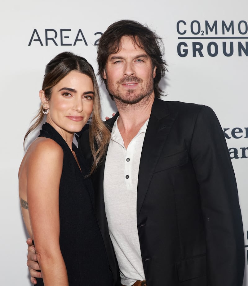 Ian Somerhalder and Nikki Reed attend the Los Angeles special screening of "Common Ground" at Samuel Goldwyn Theater in Beverly Hills, California, U.S. January 11, 2024.