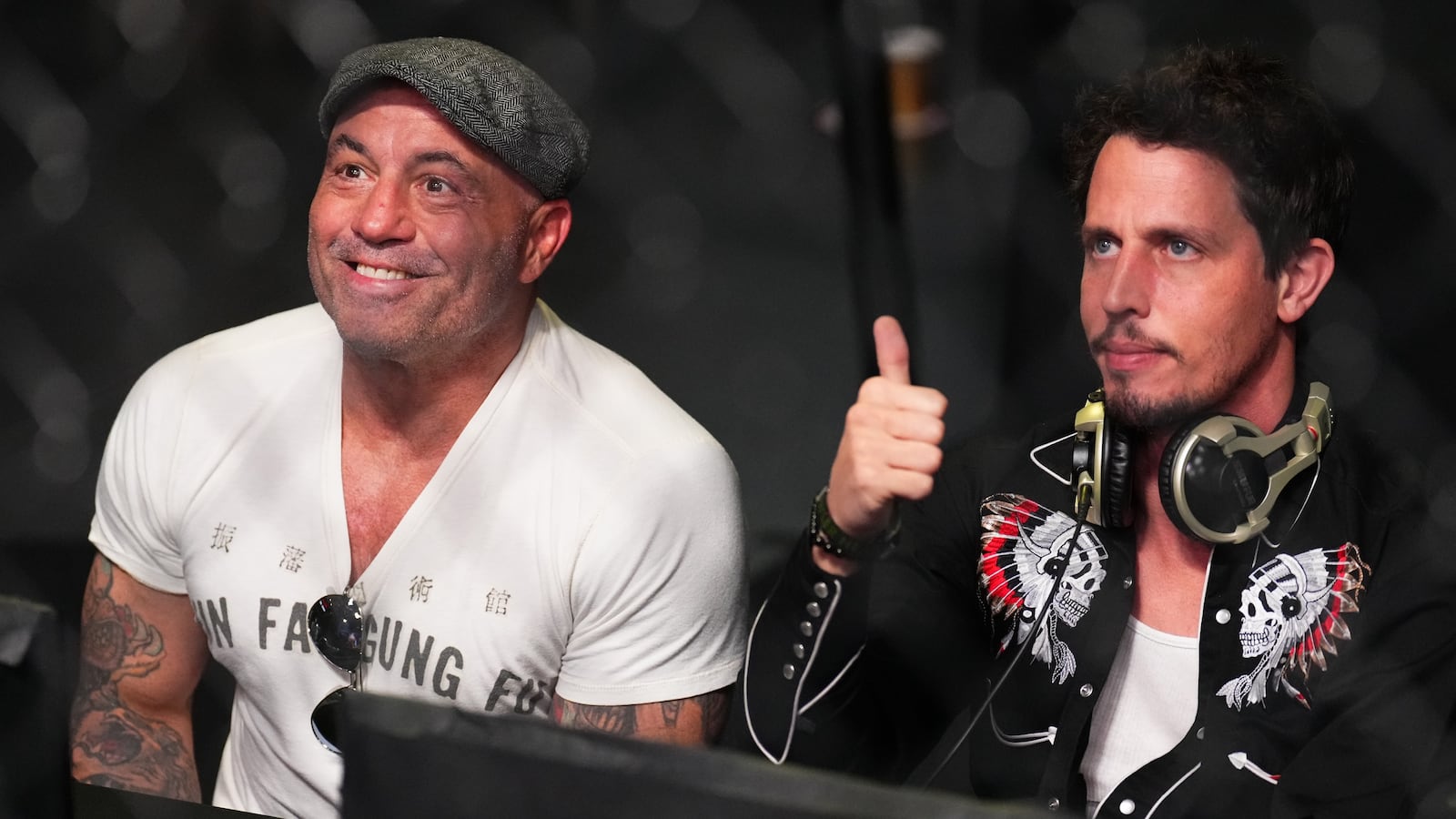 LAS VEGAS, NEVADA - SEPTEMBER 17: in their featherweight fight during the UFC Fight Night event at UFC Apex on September 17, 2022 in Las Vegas, Nevada. (Photo by Chris Unger/Zuffa LLC)