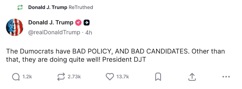 Trump truth
